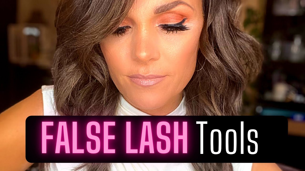What tools do you REALLY need to apply false lashes YouTube