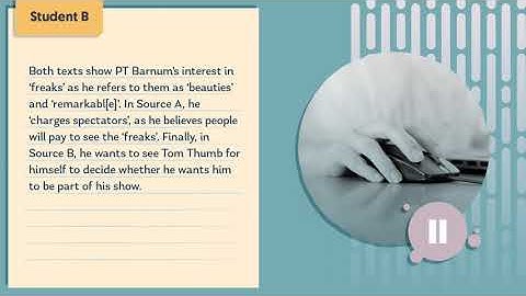 GCSEPod English Language Eduqas Component 2 Question 5 Example Responses