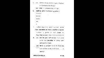 previous year question paper BCA Sem 22021 object oriented programming
