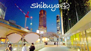 【東京夜散歩】渋谷駅東口 渋谷ストリーム 4K Shibuya Stream​ Night walk