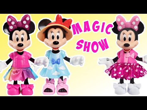 Minnie Mouse Performs Magic And Illusions for Friends