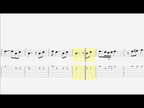 Guitar Chords - Tab - Notes - Billie Eilish - idontwannabeyouanymore