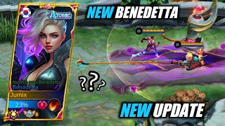 NEW BENEDETTA UPDATE THAT EVERYONE MUST KNOW! BACK TO META HERE IT IS! | MLBB screenshot 2