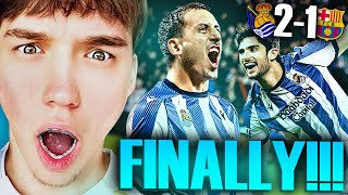 Barcelona's Winning Streak ENDED By Sociedad! Sociedad 2-1 Barcelona Reaction