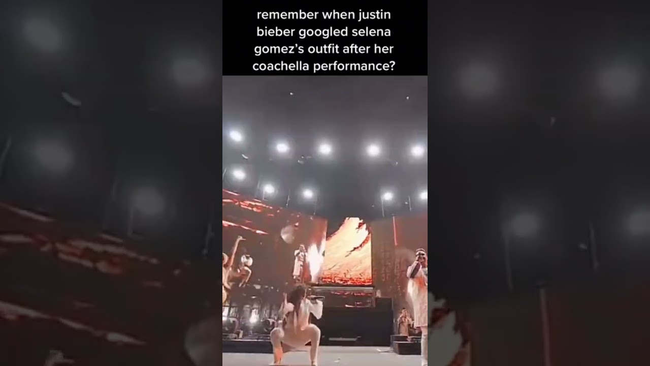 Remember when Justin Bieber Googled Selena Gomez outfit at the Coachella performance 