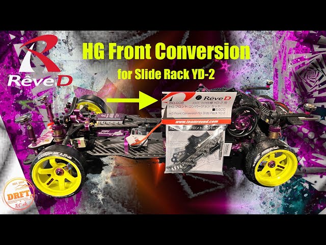 ReveD HG Front Conversion install on my ReveD MC-1 Chassis - YouTube