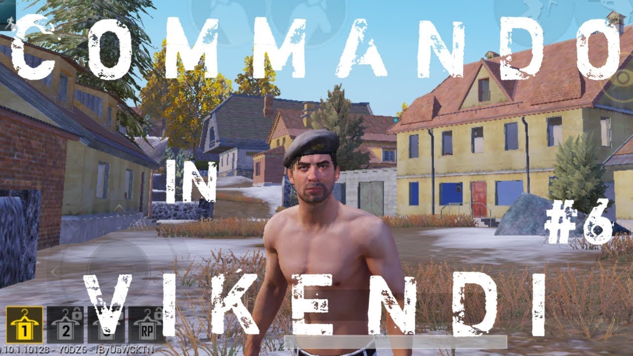 COMMANDO CHALLENGE #6 | NO HELMET, NO WEST, NO BACK PACK | 6 FINGER CLAW | PUBG MOBILE