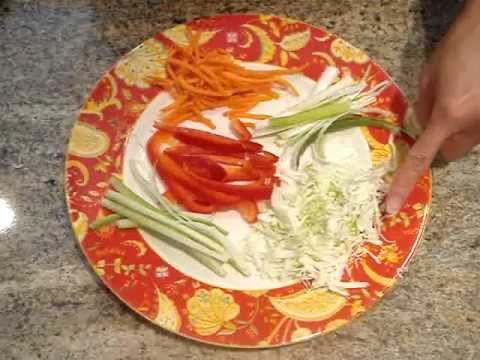Asian Vegetarian Wrap Recipe