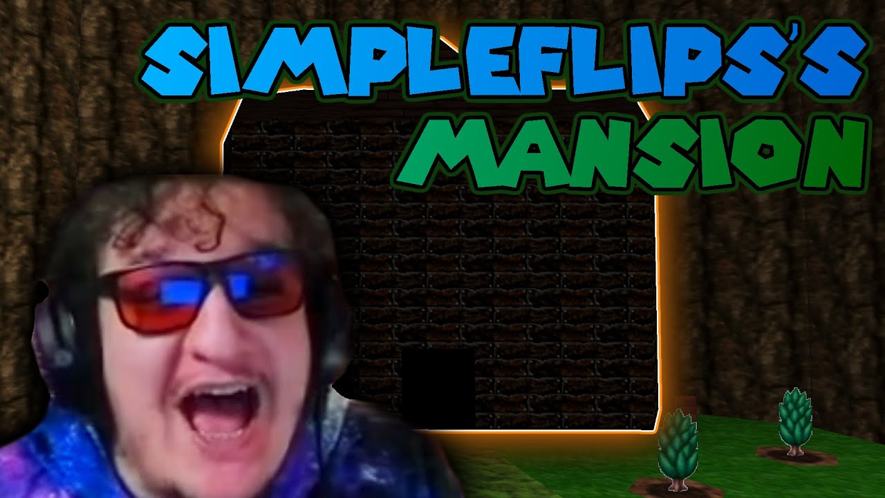 Simpleflips Jake AHHHH (he's scared) | SimpleFlips's Mansion - YouTube