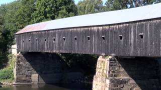 Windsor-Cornish Covered Bridge Receiving Maintenance - YCN News 7.27.15