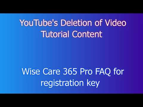 Steps how to Download & free Install license Wise Care 365 Pro