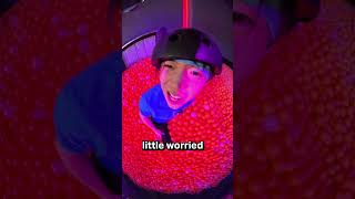 1 lost phone vs. a pit of 100,000 balls 🫨