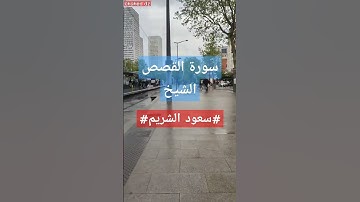 سورة القصص الشيخ #سعود_الشريم