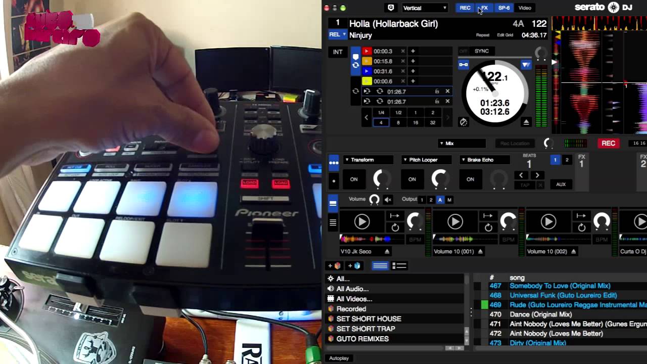 Review do Controlador Pioneer DDJ SP1 para Serato DJ - YouTube