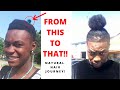Men's Natural Hair Journey + Pictures | GROWTH, BRAIDS AND CURL TRANSFORMATION