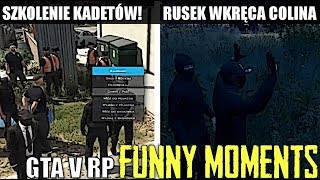 GTA V RP[SZKOLENIE KADETÓW!/RUSEK WKRĘCA COLINA/REKORD TELEPORTU/NIE POSZANOWANIE/KRÓTKI!] [FM] screenshot 5