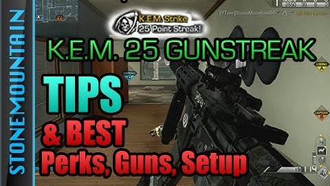 CoD Ghosts: KEM 25 Killstreak Tips - Best Gun, Perks, Loadout - Best Class Setup, How-To Get Easy