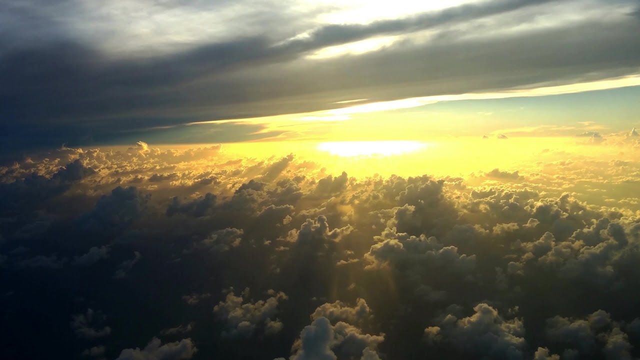 Plane Take Off And View At 40 000 Feet YouTube