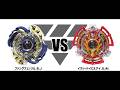 ベイブレードバースト ファングフェンリル.B.J VS イクシードイビルアイ.G.At 対戦動画