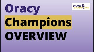 Oracy Champions Overview