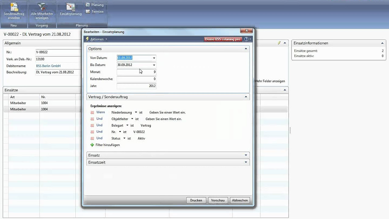 New Software für Gebäudereiniger BSS cleaning pro - erste Einblicke für Sie