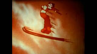 Betty Boop: Thrills and Chills (1938, Redrawn Colorized, Super 8mm Sound print, Faded)