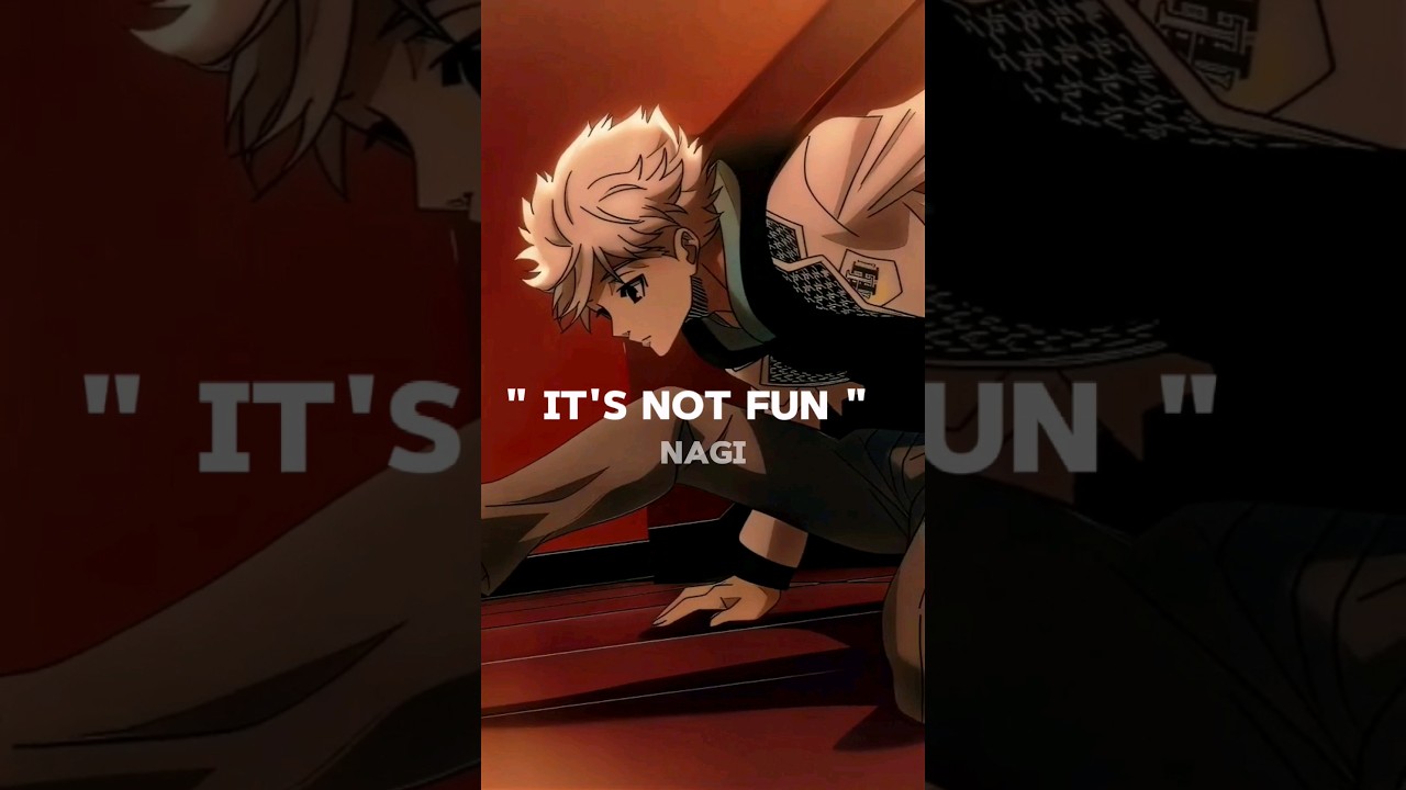 Unless I WIN 🏆 Blue lock Motivation  