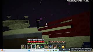 Minecraft - Falling into the void - Enderpearls are very dangerous