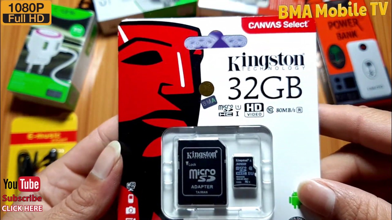 Memory Cards Kingston 32GB !! Review YouTube