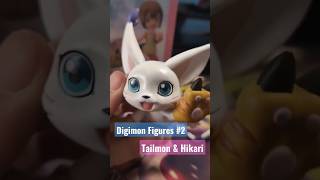 Digimon Figures 2. Tailmon & Hikari by Banpresto #digimon #digimonadventure #videogame #collection