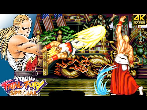 Fatal Fury Special - Andy Bogard (Arcade / 1993) 4K 60FPS