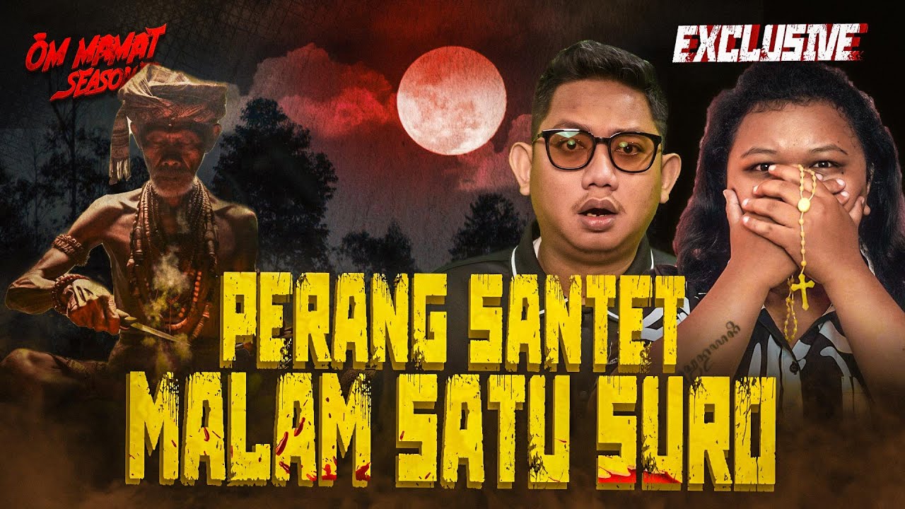DUA BULAN UDAH NAIK HAJI? HANTU TIBA-TIBA NONTON FILM INDOSIAR DI MALAM SATU SURO! #OMMAMAT