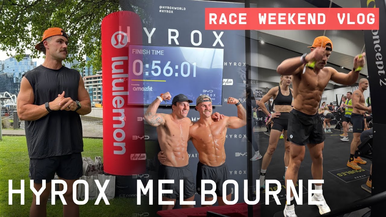 Hyrox Melbourne Race Weekend Vlog. Hosting Our First Interstate Run Club with BPN & lululemon.
