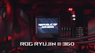 ASUS ROG Ryujin II 360 all-in-one liquid CPU cooler screenshot 5