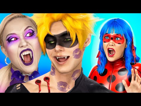 مصاص الدماء سرقت حبيب ليدى باج مصاصة الدماء وكات نوار أصبحا الآن زوجين 