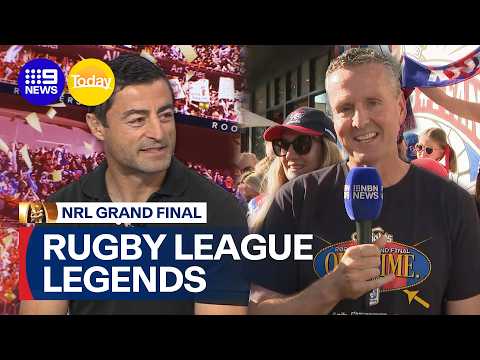 Roosters legend and Knights premiership hero talk about NRL Grand Final success! | 9 news Australia