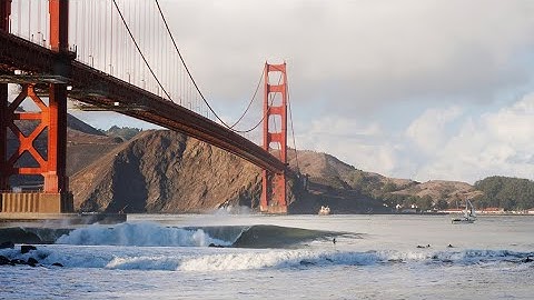 Surfing UNDER The Golden Gate Bridge | RAW