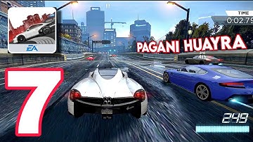 PAGANI HUAYRA -GAMEPLAY Walkthrough Part- 7 in Need For Speed: Most Wanted (Android/ios)....