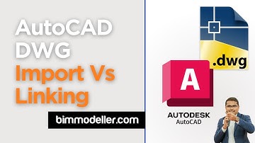 AutoCAD DWG koppelen versus importeren in Revit