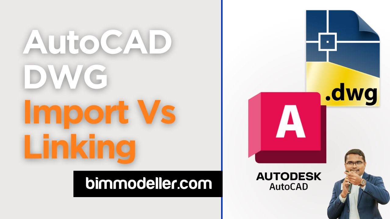 AutoCAD DWG Linking Vs Import in Revit - YouTube