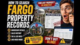 How to search Fargo property records