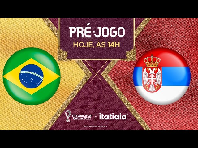 Brasil x Sérvia: acompanhe a partida de estreia da seleção na Copa do Mundo