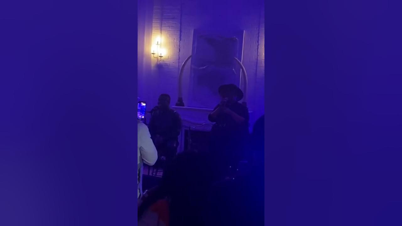 Tyree Miller and Ma(Ryta) Powell mic toss Tyree Miller and Ma(Ryta) Powell mic toss
