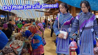 Chợ Phiên Cán Cấu- phiên chợ ẩm thực, thảo dược vùng cao Tây Bắc| Quốc Kỳ Vlog