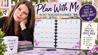 Planning My Week + Introducing “Project Take My House Back”