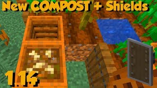 A New Block Was Just Added To Minecraft 1.14... Compost???