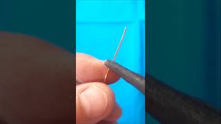 DIY Hack: Make a Paper Clip from Copper Wire! #diy