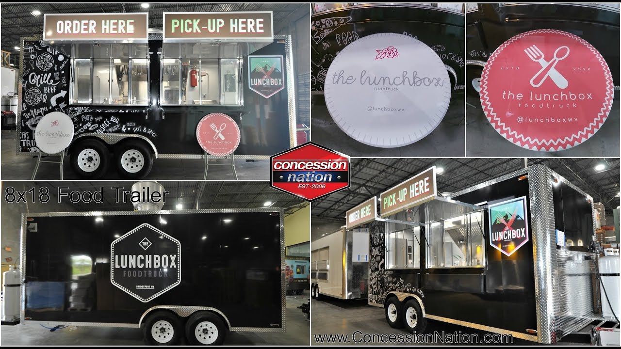 The Lunchbox Food Truck 8x18 Taco Truck Concession Nation YouTube