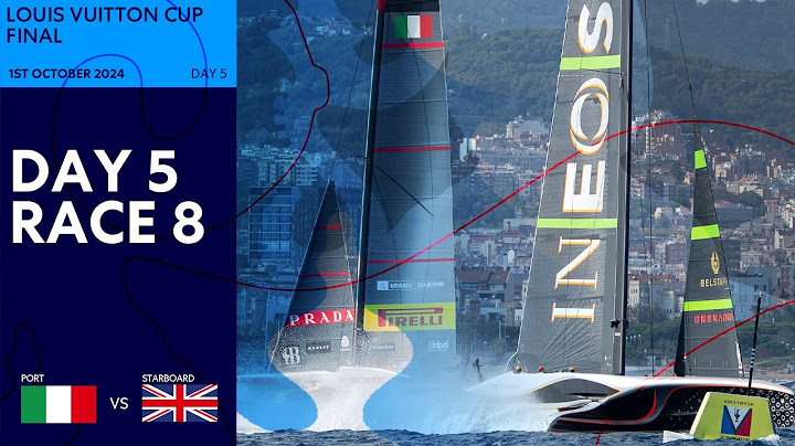 Louis Vuitton Cup Final Race 8 | Luna Rossa Prada Pirelli vs INEOS Britannia | Full Replay