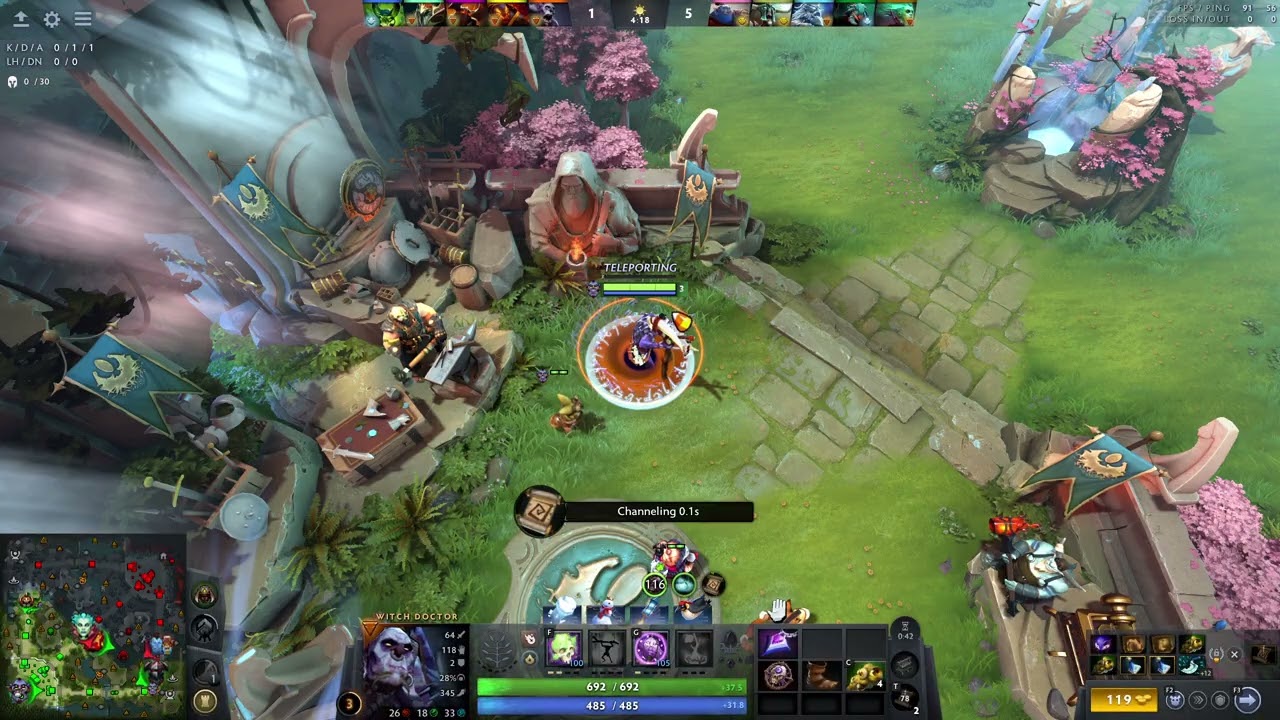 WD Loss(0): Wasn't close, dota2/0724